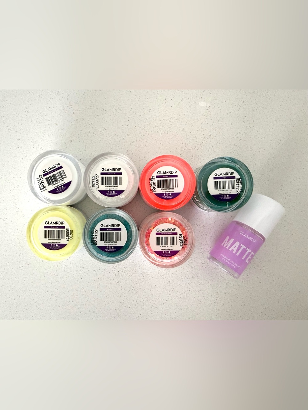 Assorted Dip Powder Set - Vibrant Nail Color